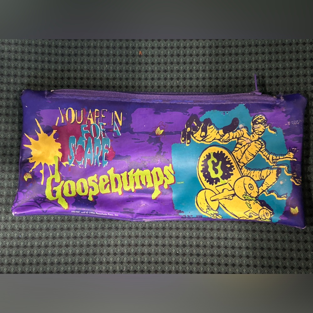 Goosebumps vintage pencil case! RARE